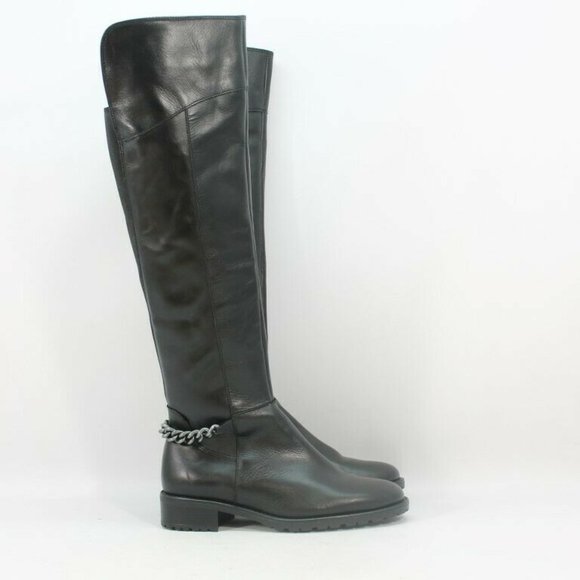 Kurt Geiger Black Over the Knee Boots - Picture 12 of 15